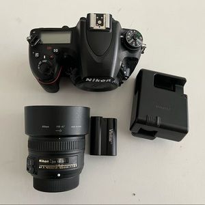Nikon D750 and Lens -used